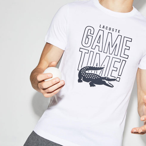 Lacoste Tshirt for men טישרט לקוסט לבנה